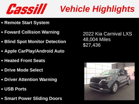Used 2022 Kia Carnival LX FWD image 3