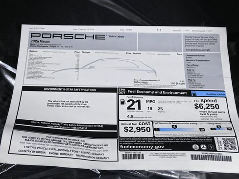 Used 2026 Porsche Macan AWD/4WD image 44