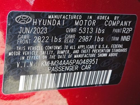 Certified 2023 Hyundai Ioniq 6 SEL RWD image 28