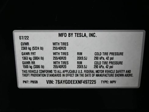 Used 2022 Tesla Model Y Long Range AWD/4WD image 12