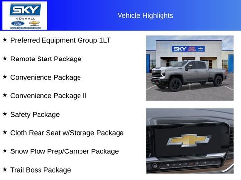 New 2025 Chevrolet Silverado 2500 LT w/ Trail Boss Package image 12