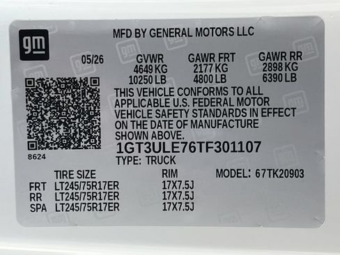 New 2026 GMC Sierra 2500 Pro w/ Convenience Package AWD/4WD image 18