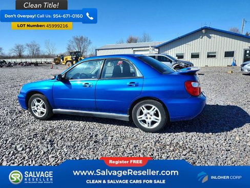 Used 2004 Subaru Impreza WRX Sedan image 3