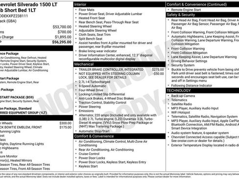 Used 2023 Chevrolet Silverado 1500 LT AWD/4WD image 10