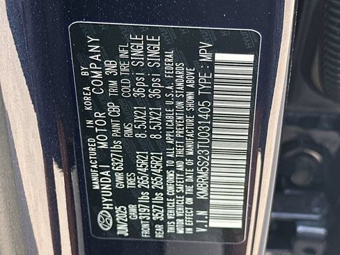 New 2026 Hyundai Palisade Calligraphy FWD image 35