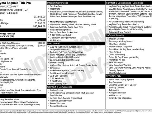 Used 2023 Toyota Sequoia TRD Pro image 11