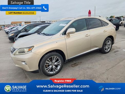 Used 2013 Lexus RX 350 FWD w/ Premium Pkg image 1