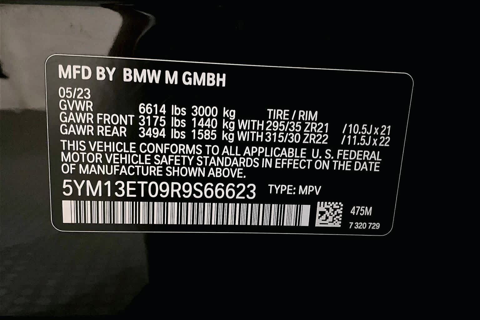 Used 2024 BMW X5 M Competition w/ Executive Package AWD/4WD image 64