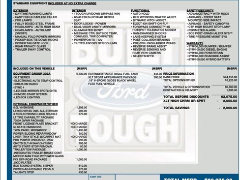 Used 2021 Ford F150 XLT w/ Equipment Group 302A High AWD/4WD image 59