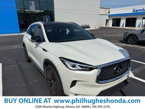 Used 2021 INFINITI QX50 Luxe w/ Appearance Package FWD image 1