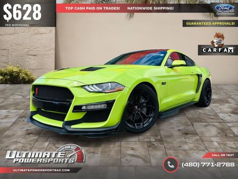 Used 2020 Ford Mustang GT Premium w/ Carbon Sport Interior Package RWD image 99
