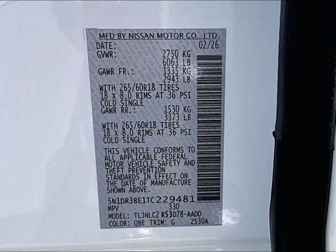 New 2026 Nissan Pathfinder Rock Creek image 22