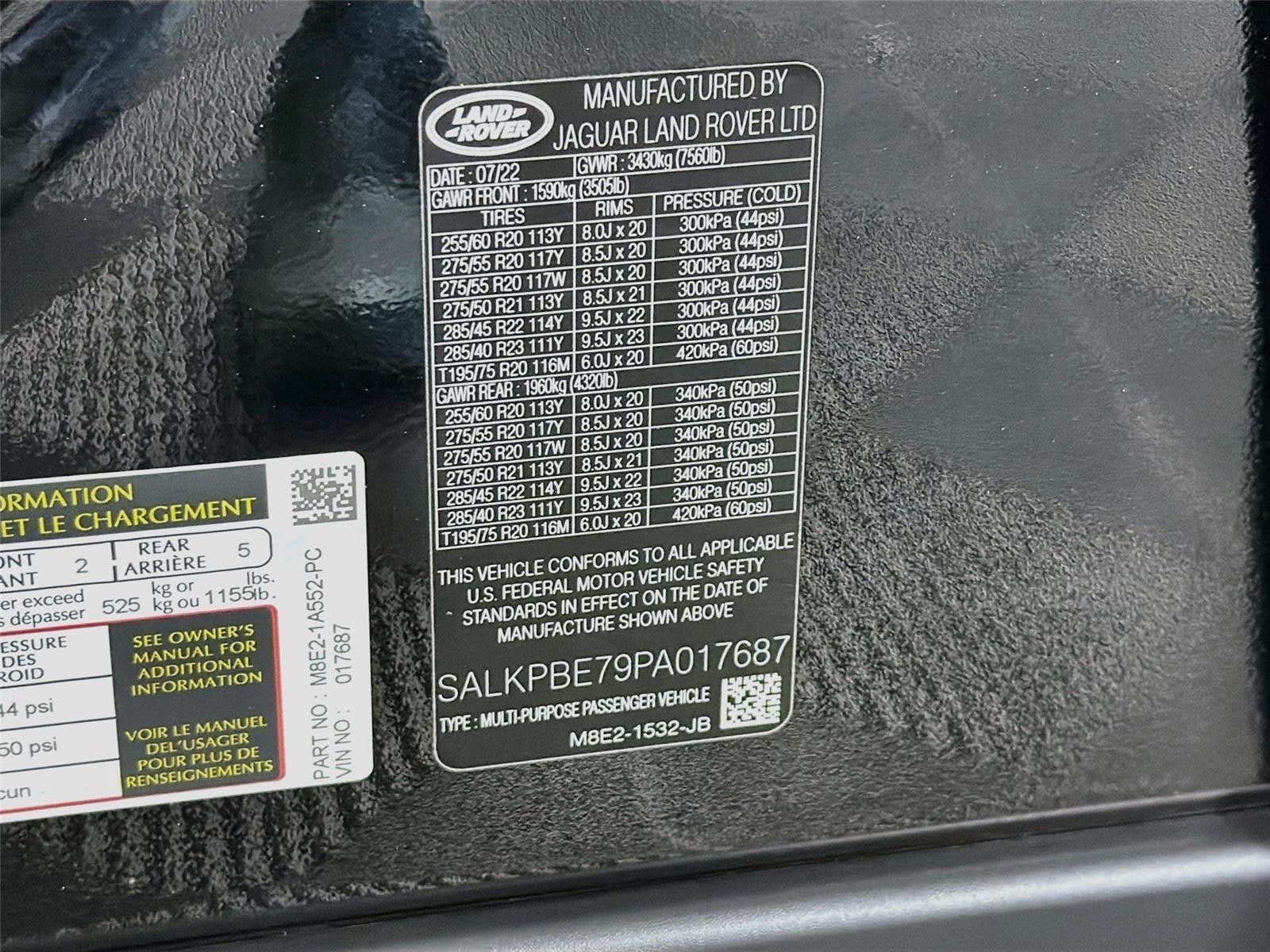 Used 2023 Land Rover Range Rover Long Wheelbase SE AWD/4WD image 31