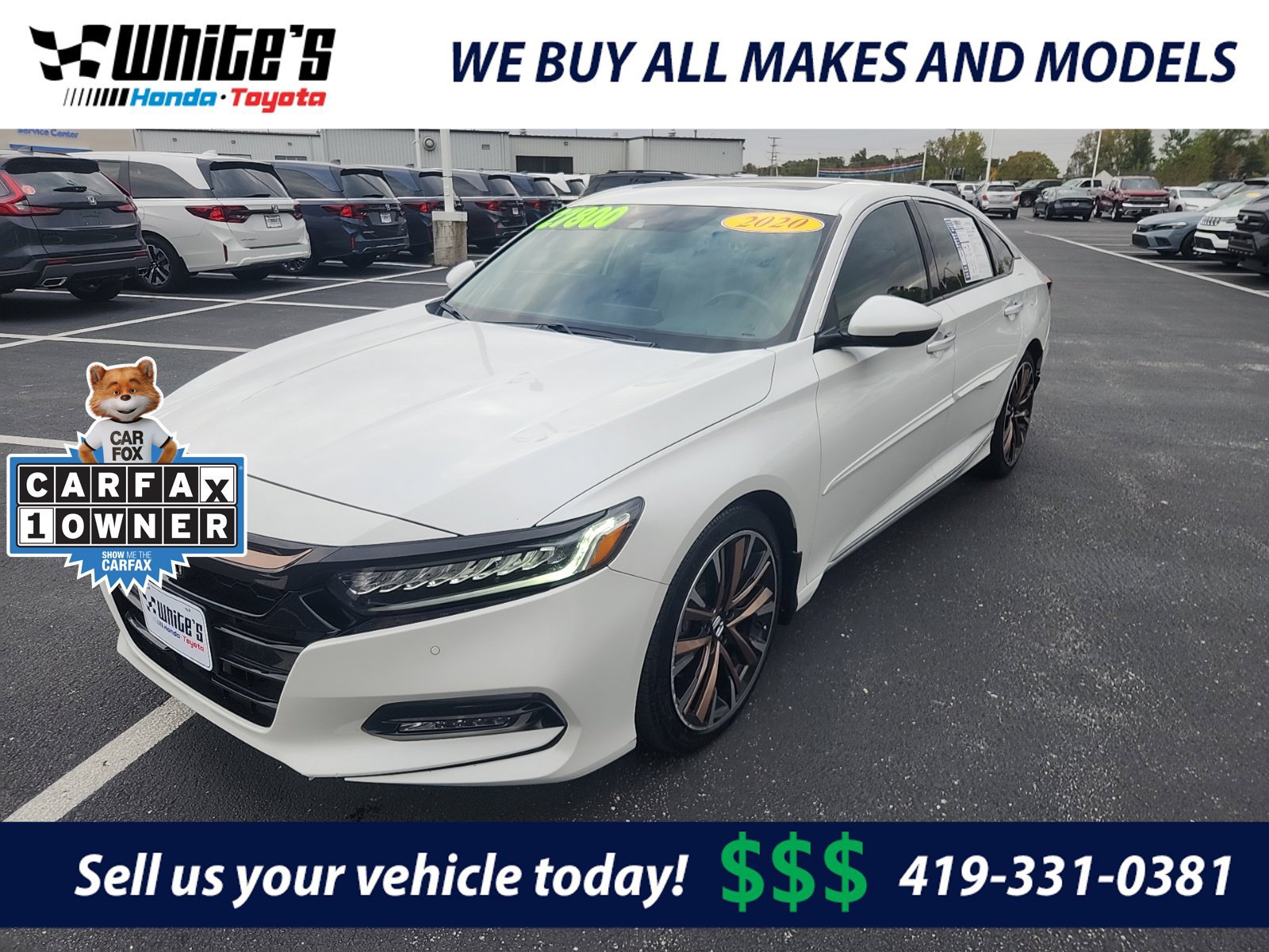 Used 2020 Honda Accord Touring image 1