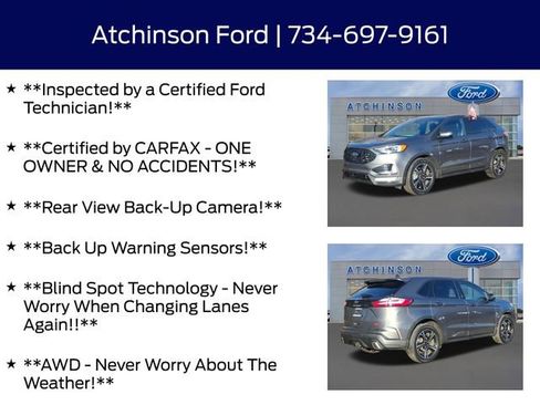 Certified 2022 Ford Edge ST image 4