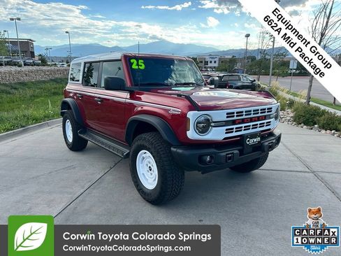 Used 2025 Ford Bronco Heritage Edition AWD/4WD image 1