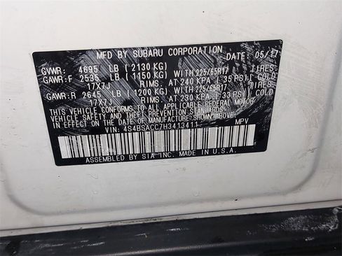 Used 2017 Subaru Outback 2.5i Premium image 30