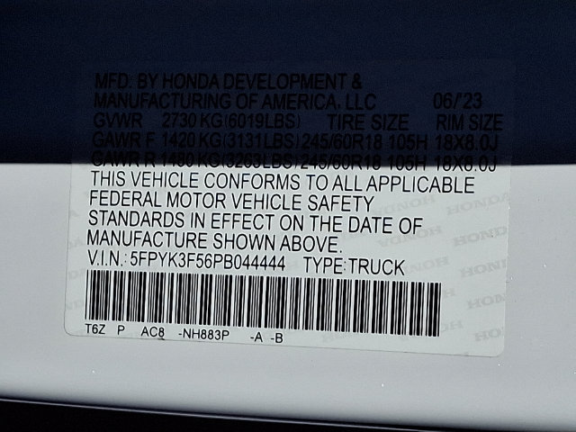 Used 2023 Honda Ridgeline RTL image 29