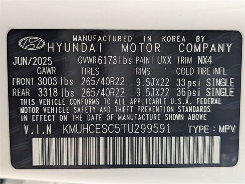 New 2026 Genesis GV80 3.5T Prestige image 24