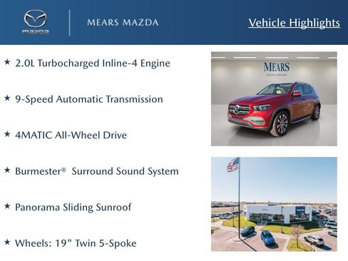 Used 2020 Mercedes-Benz GLE 350 4MATIC w/ Premium Package image 2