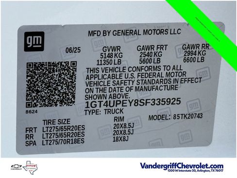 Used 2025 GMC Sierra 2500 AT4 AWD/4WD image 26