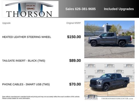Used 2025 Toyota Tundra Limited AWD/4WD image 8