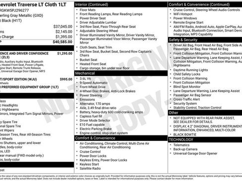 Certified 2023 Chevrolet Traverse LT FWD image 6