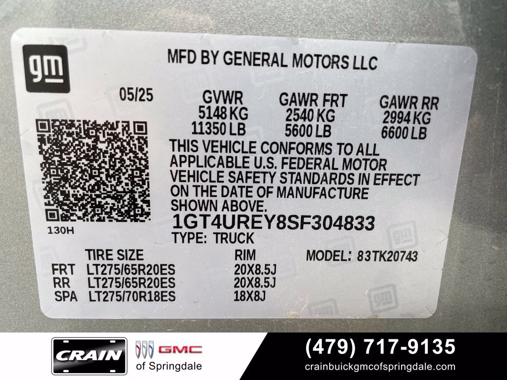 Used 2025 GMC Sierra 2500 Denali w/ Technology Package AWD/4WD image 30