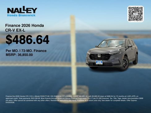 New 2026 Honda CR-V EX-L image 7