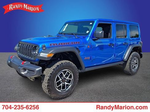 Used 2024 Jeep Wrangler Unlimited Rubicon w/ Technology Group AWD/4WD image 1