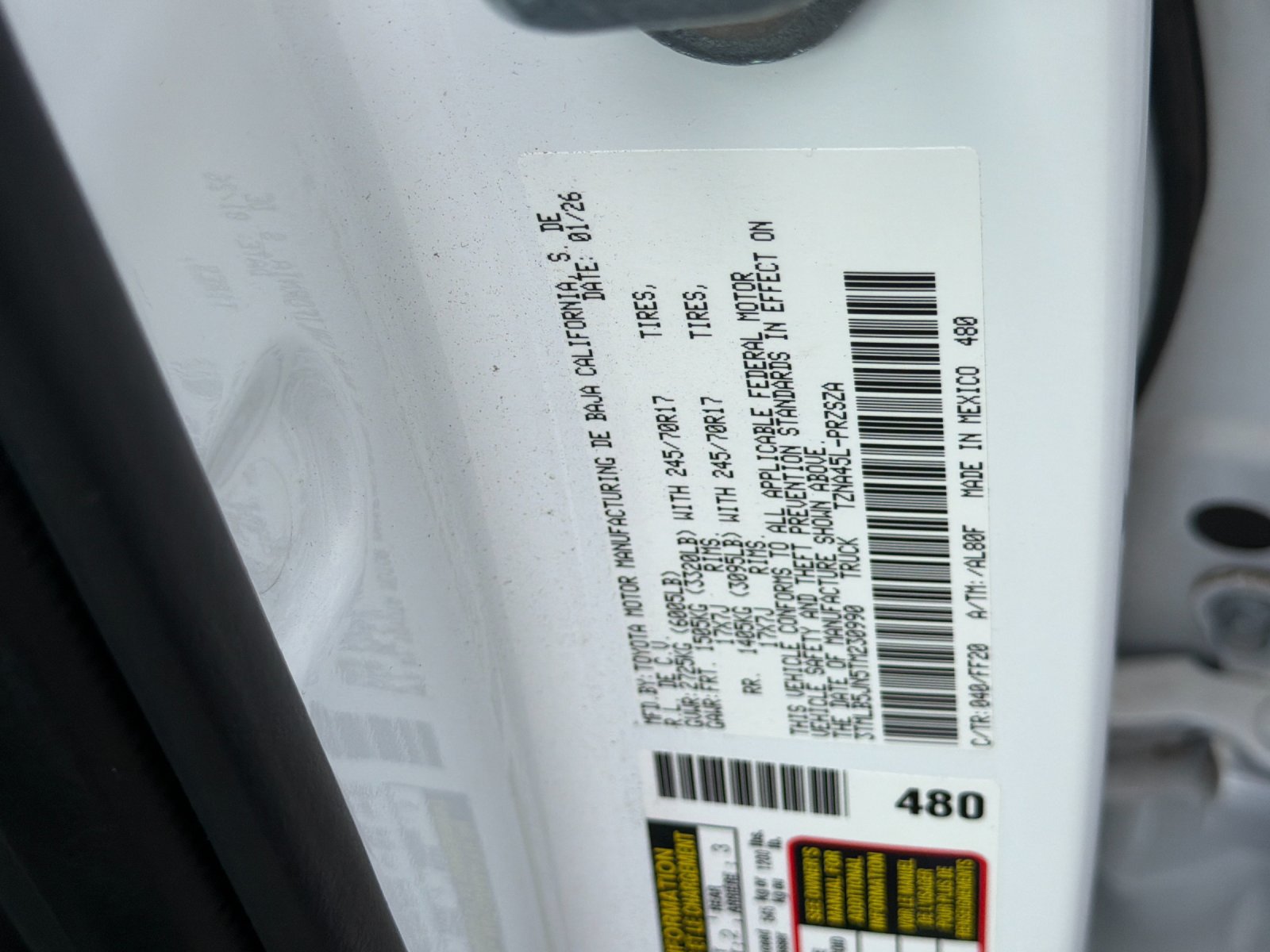 Used 2026 Toyota Tacoma SR5 AWD/4WD image 27