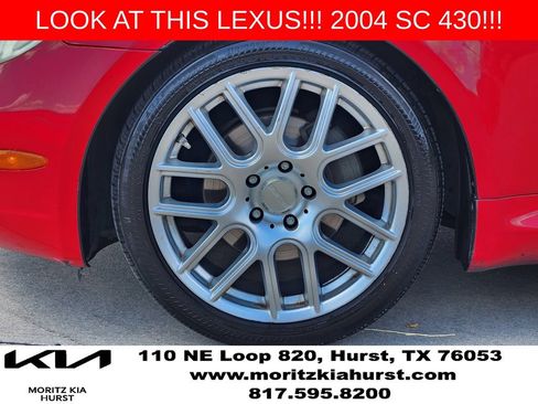 Used 2004 Lexus SC 430 Convertible RWD image 16