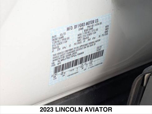 New 2023 Lincoln Aviator Reserve w/ Equipment Group 201A AWD/4WD image 22