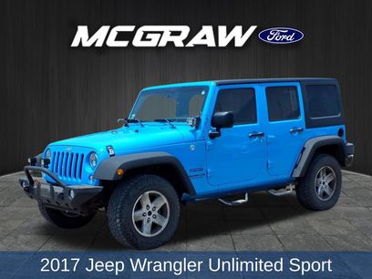 Used 2017 Jeep Wrangler Unlimited Sport w/ Quick Order Package 24S