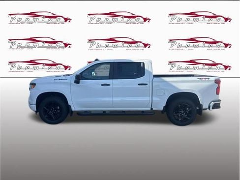 New 2026 Chevrolet Silverado 1500 Custom w/ Turbomax Blackout Package AWD/4WD image 2