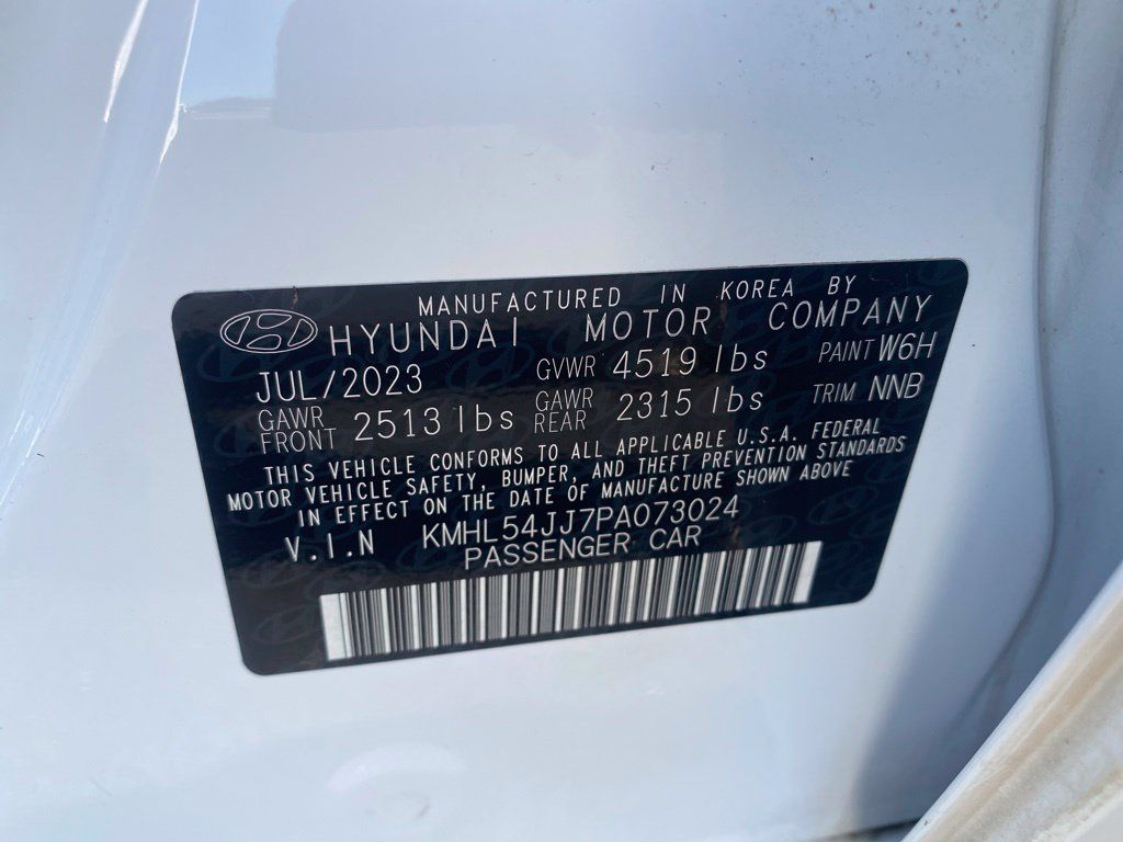 Certified 2023 Hyundai Sonata Limited FWD image 27