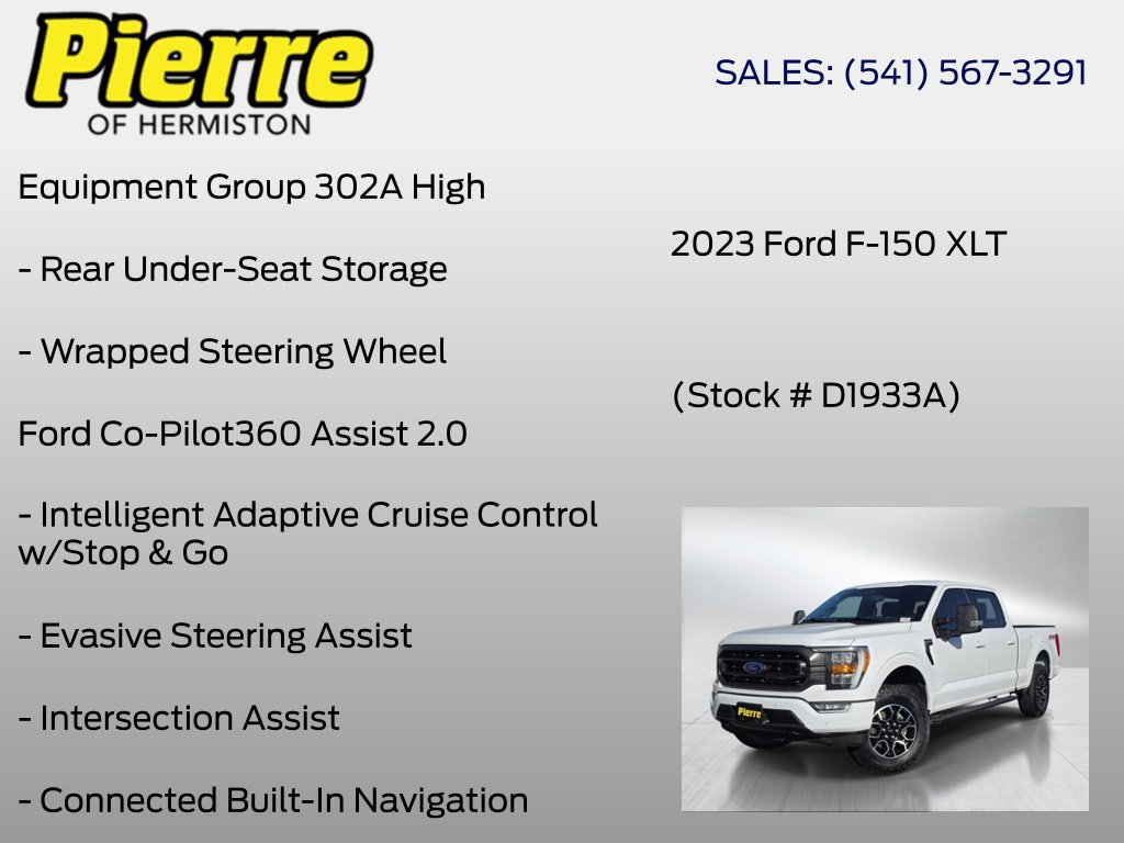 Used 2023 Ford F150 XLT w/ Equipment Group 302A High AWD/4WD image 18