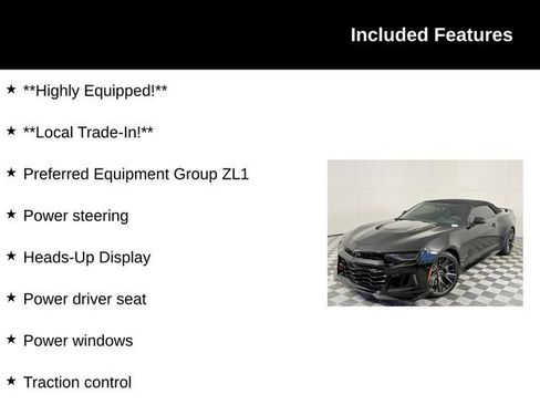 Used 2017 Chevrolet Camaro ZL1 RWD image 4