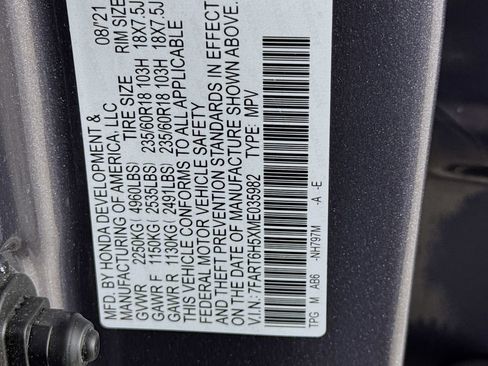 Used 2021 Honda CR-V EX image 43