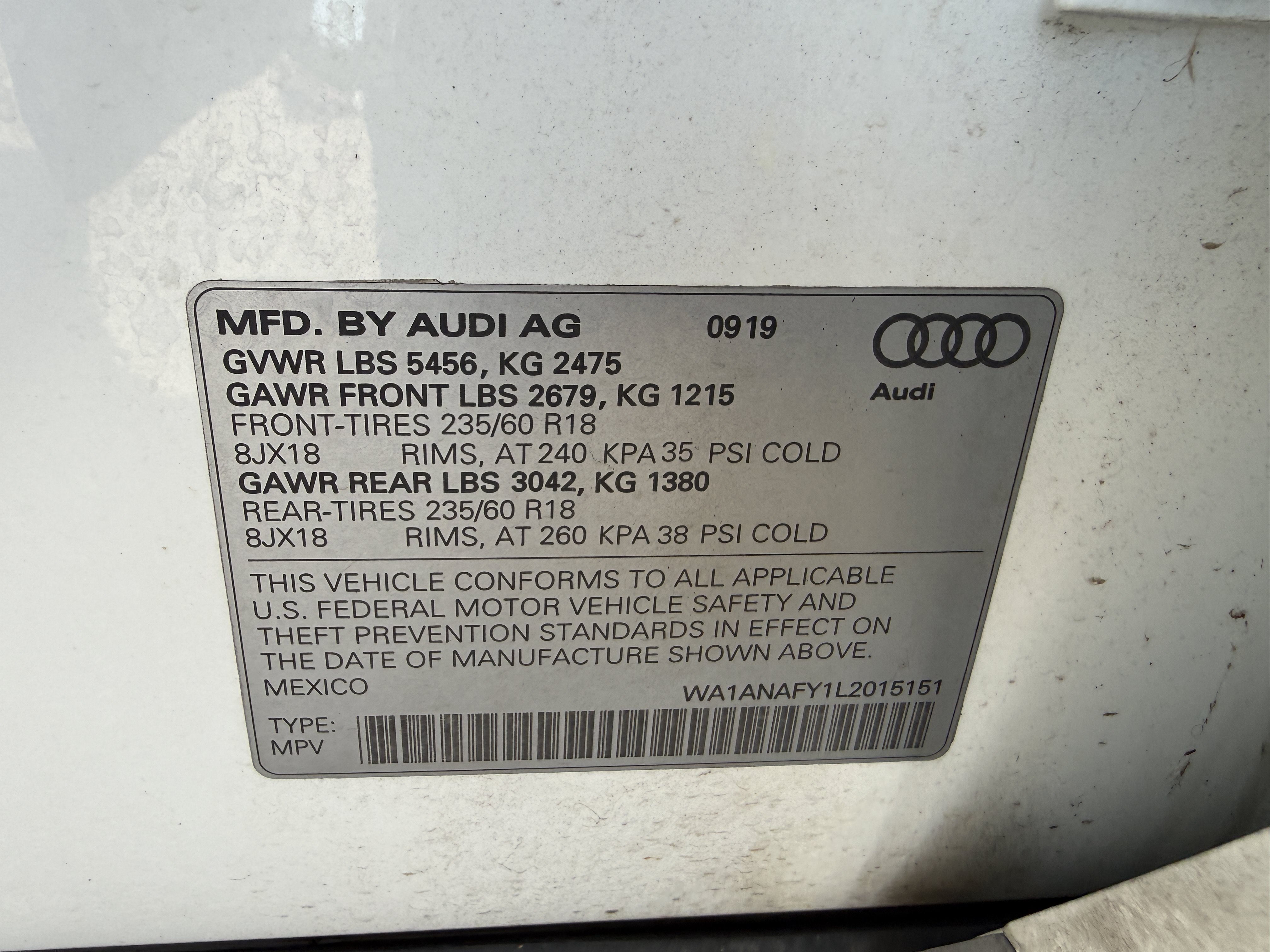 Used 2020 Audi Q5 2.0T Premium w/ Convenience Package AWD/4WD image 5