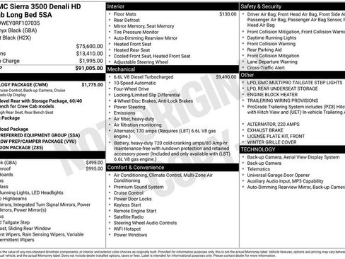 Certified 2024 GMC Sierra 3500 Denali w/ Technology Package image 5