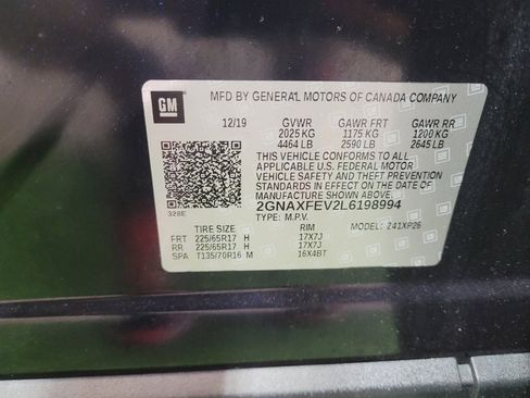 Used 2020 Chevrolet Equinox LS w/ LS Convenience Package FWD image 33