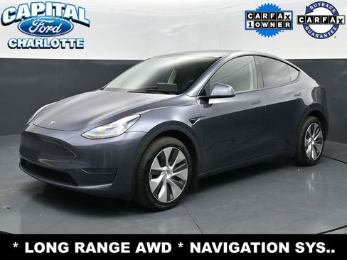 Used 2023 Tesla Model Y Long Range AWD/4WD image 2