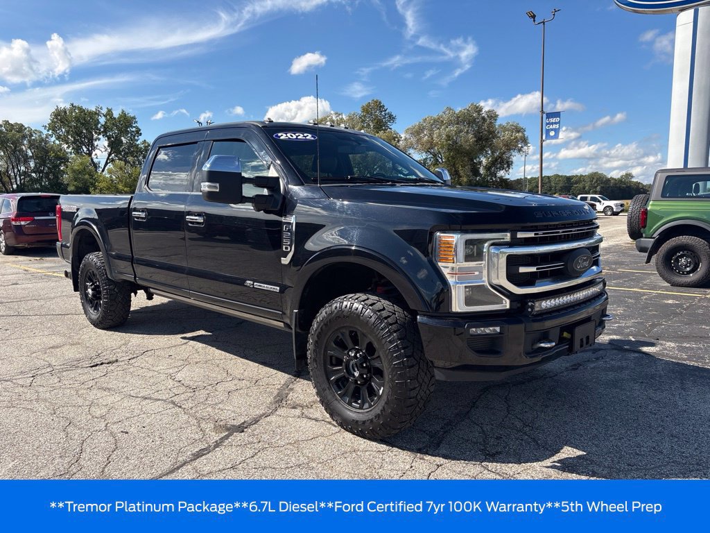 Used 2022 Ford F250 Platinum w/ Tremor Off-Road Package AWD/4WD image 4