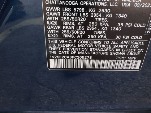 Used 2023 Volkswagen Atlas Cross Sport SEL AWD/4WD image 48