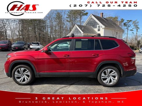 Used 2022 Volkswagen Atlas SE AWD/4WD image 3