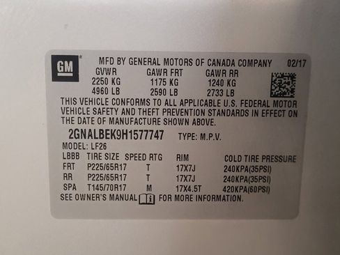 Used 2017 Chevrolet Equinox LS FWD image 33