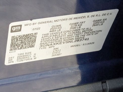 Used 2022 Chevrolet Equinox LT image 23