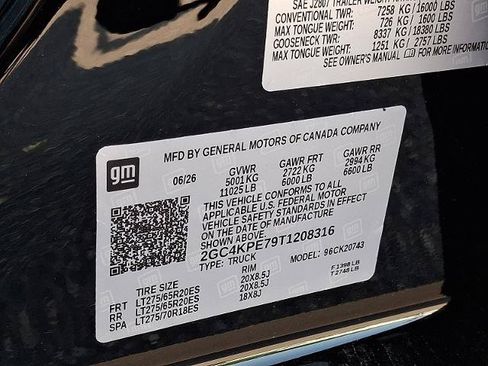 New 2026 Chevrolet Silverado 2500 LTZ w/ LTZ Premium Package AWD/4WD image 11