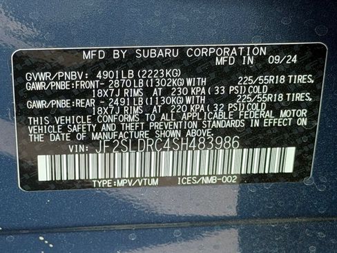 Used 2025 Subaru Forester Limited AWD/4WD image 36